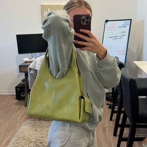 Stylish Green Women's Bag